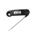 Etherforge Thermomètre de Cuisine à Lecture Instantanée 3s, Thermomètre à Viande Numérique avec Écran LCD et Marche/Arrêt Automatique, Sonde Pliable pour Cuisson, Barbecue, Pâtisserie, Lait et Vin (Noir